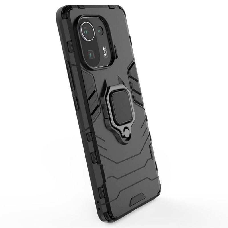 Mobilcover Xiaomi Mi 11 Pro Modstandsdygtig Ring