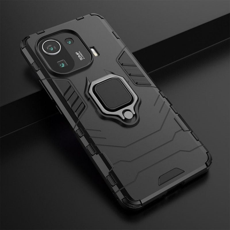 Mobilcover Xiaomi Mi 11 Pro Modstandsdygtig Ring