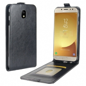 Flip Cover Samsung Galaxy J5 2017 Læder Cover Foldbar Lædereffekt