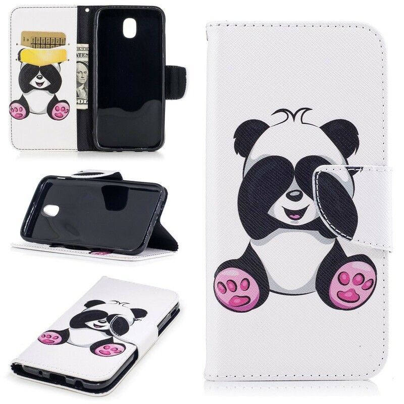 Flip Cover Samsung Galaxy J5 2017 Panda Sjov