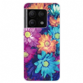 Cover OnePlus 10 Pro 5G Farverige Tusindfryd