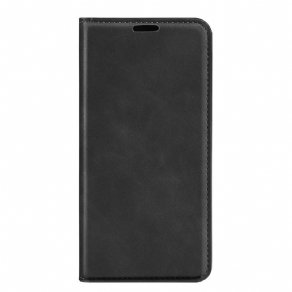 Cover OnePlus 10 Pro 5G Flip Cover Silkeblødt Lædereffekt