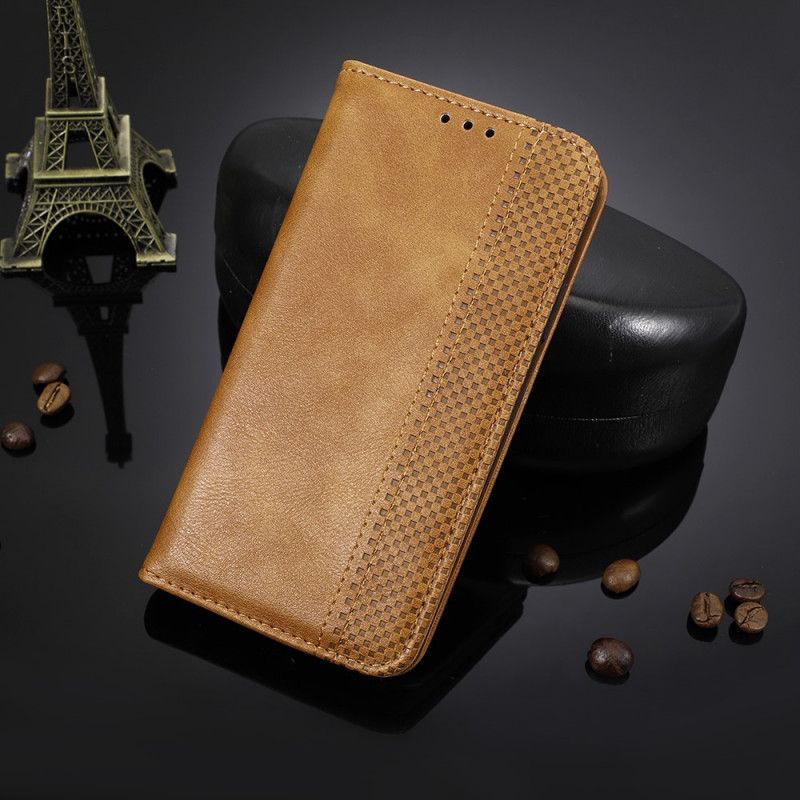 Cover OnePlus 10 Pro 5G Flip Cover Stylet Vintage Lædereffekt