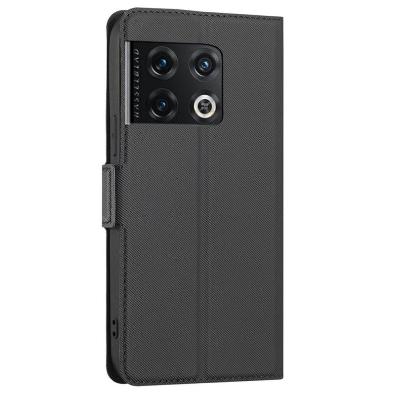 Cover OnePlus 10 Pro 5G Flip Cover Tofarvet