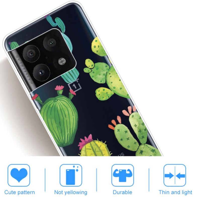 Cover OnePlus 10 Pro 5G Kaktus Akvarel