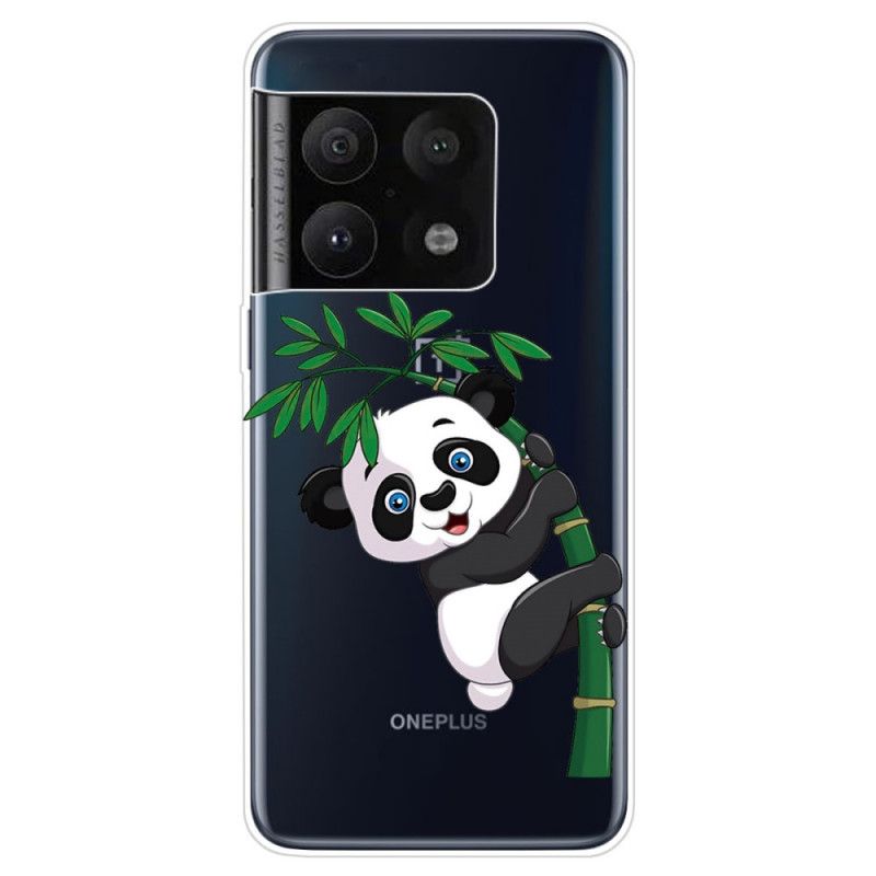 Cover OnePlus 10 Pro 5G Panda På Bambus