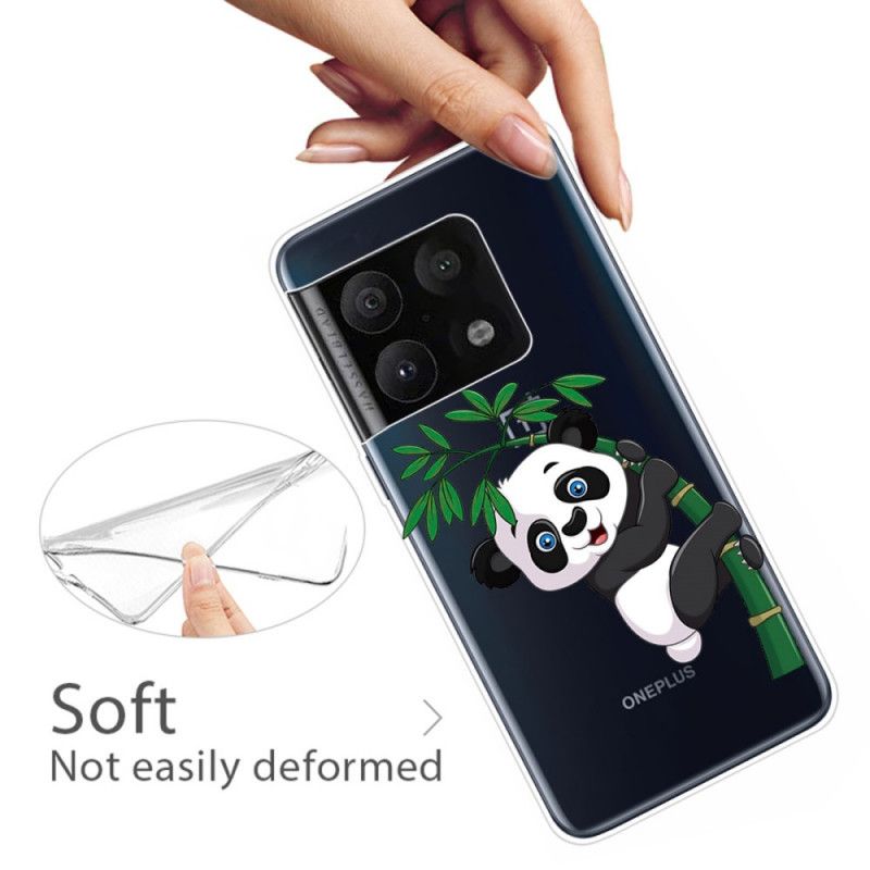 Cover OnePlus 10 Pro 5G Panda På Bambus