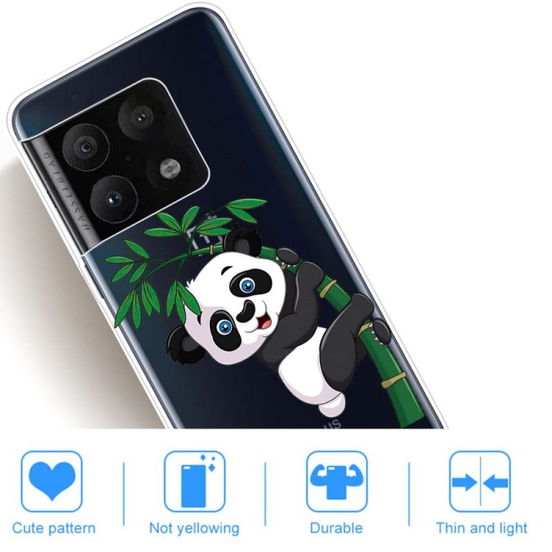 Cover OnePlus 10 Pro 5G Panda På Bambus