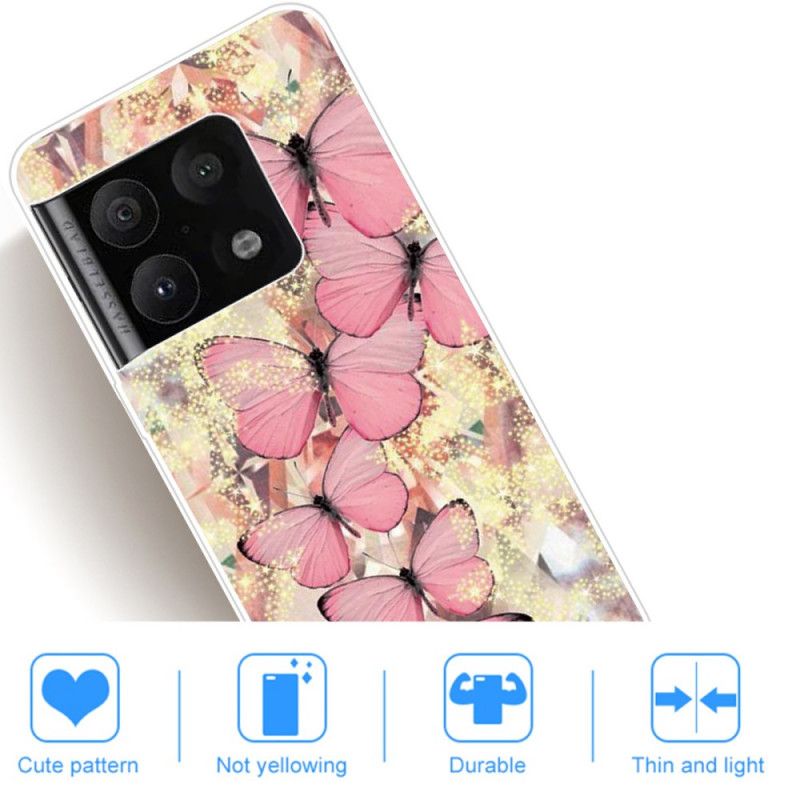 Cover OnePlus 10 Pro 5G Sommerfugle Sommerfugle