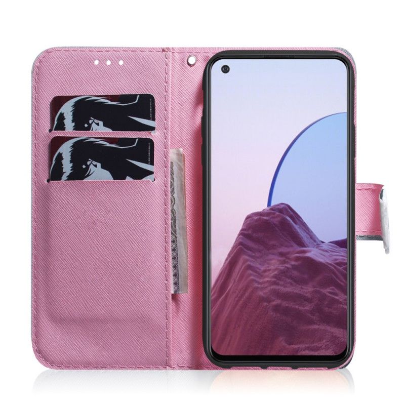 Flip Cover OnePlus 10 Pro 5G Gammel Rosenblomst