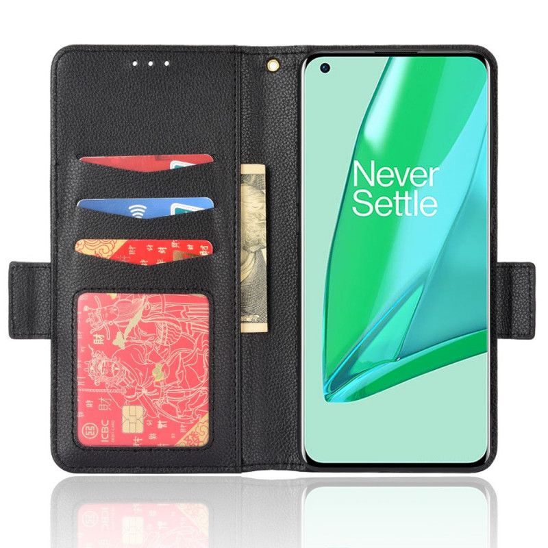 Flip Cover OnePlus 10 Pro 5G Læder Cover Dobbeltklap Litchi Nye Farver