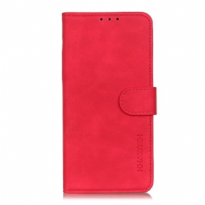 Flip Cover OnePlus 10 Pro 5G Mat Vintage Lædereffekt Khazneh