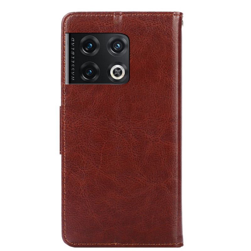 Flip Cover OnePlus 10 Pro 5G Retro Kunstlæder