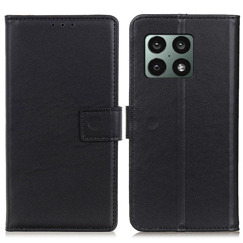 Flip Cover OnePlus 10 Pro 5G Simpelt Kunstlæder