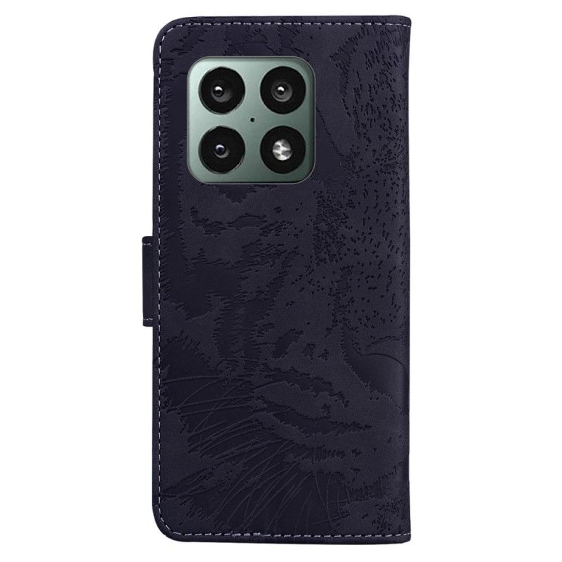 Flip Cover OnePlus 10 Pro 5G Tiger Ansigtstryk