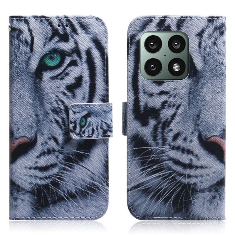 Flip Cover OnePlus 10 Pro 5G Tigeransigt