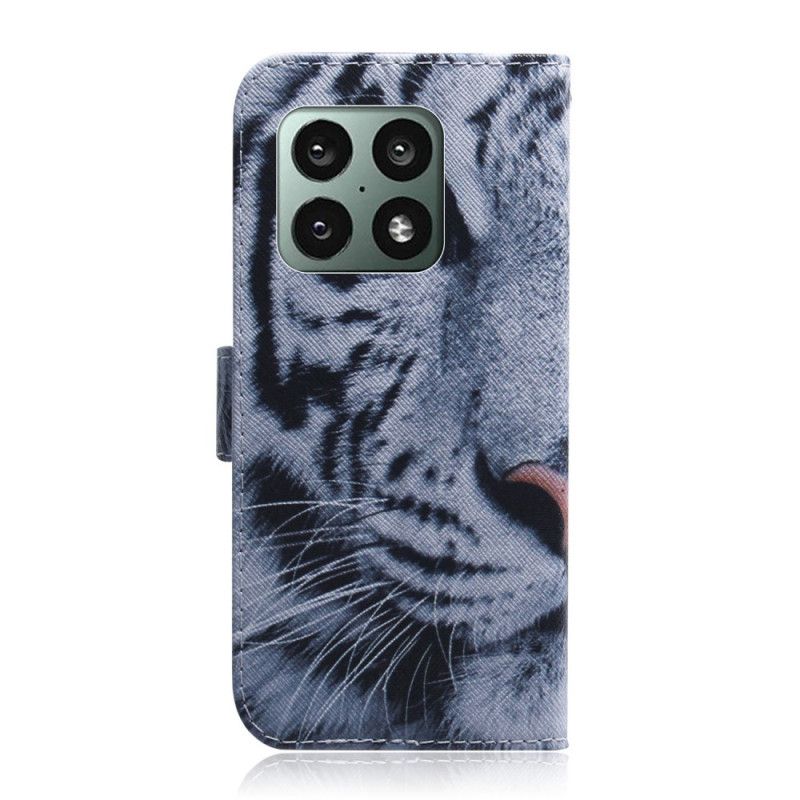 Flip Cover OnePlus 10 Pro 5G Tigeransigt