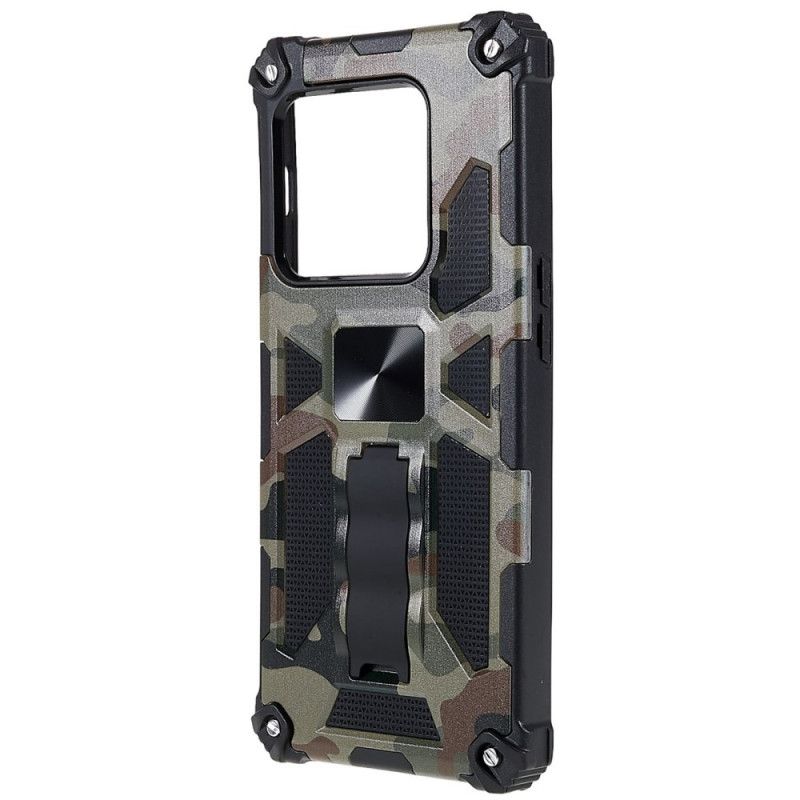 Mobilcover OnePlus 10 Pro 5G Camouflage Aftagelig Støtte