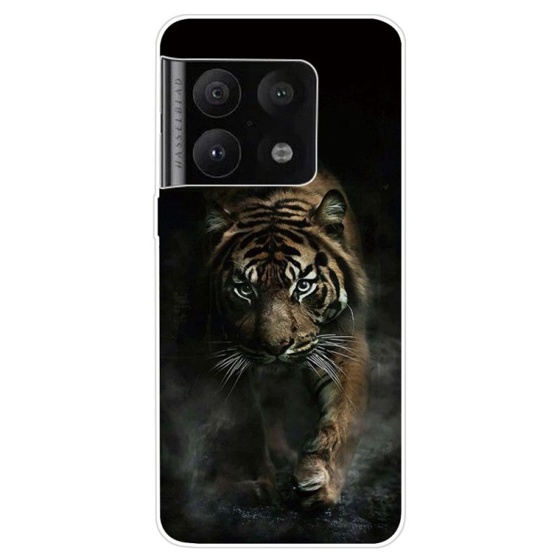 Mobilcover OnePlus 10 Pro 5G Fleksibel Tiger I Tåge