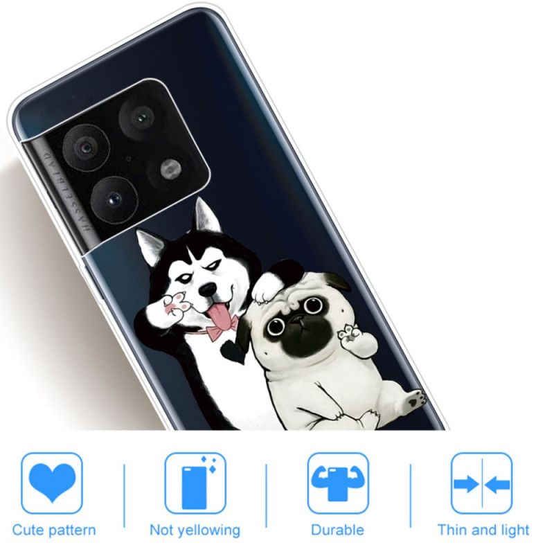 Mobilcover OnePlus 10 Pro 5G Sjove Hunde