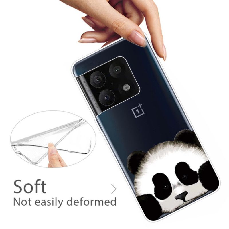 Mobilcover OnePlus 10 Pro 5G Transparent Panda