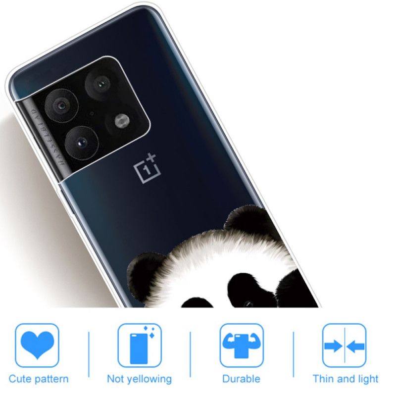 Mobilcover OnePlus 10 Pro 5G Transparent Panda