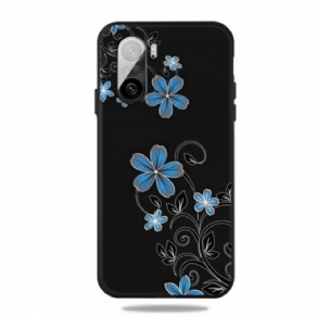 Cover Xiaomi Mi 11i 5G / Poco F3 Blå Blomster