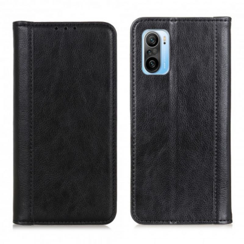 Cover Xiaomi Mi 11i 5G / Poco F3 Flip Cover Elegance Split Litchi Læder