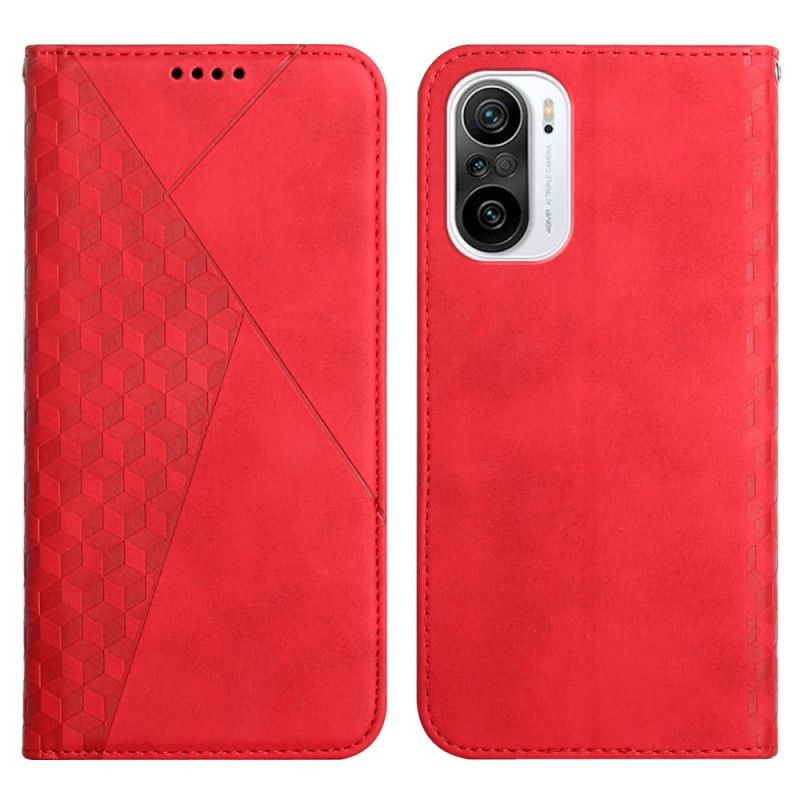 Cover Xiaomi Mi 11i 5G / Poco F3 Flip Cover Geo Lædereffekt