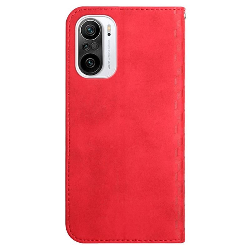 Cover Xiaomi Mi 11i 5G / Poco F3 Flip Cover Geo Lædereffekt