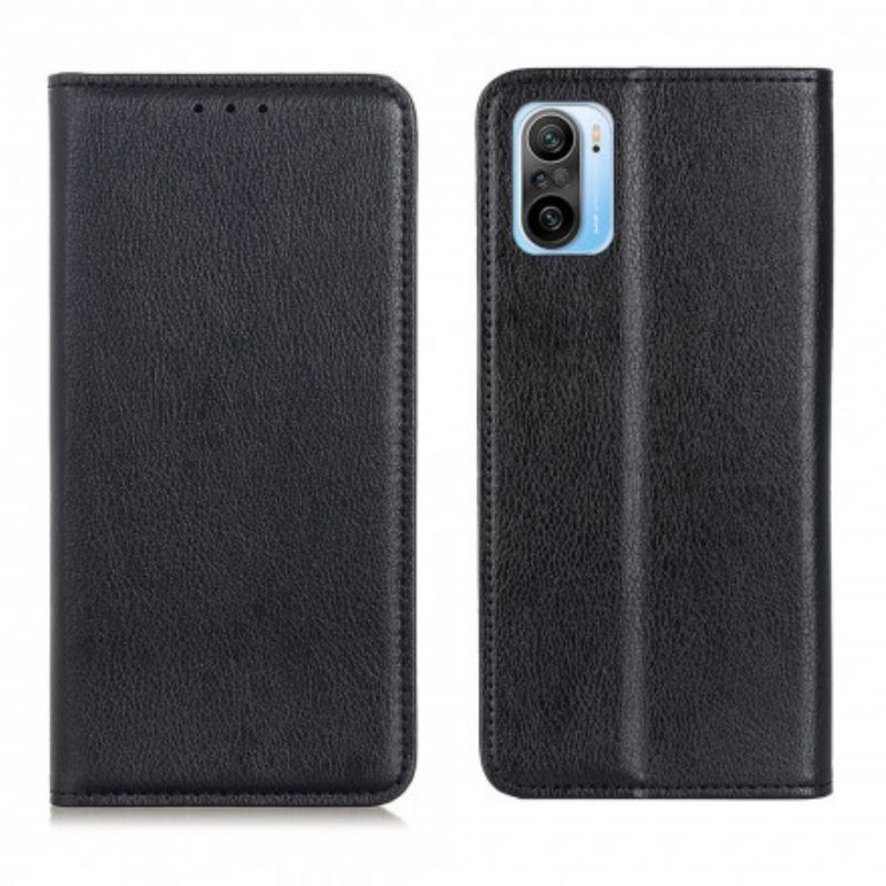 Cover Xiaomi Mi 11i 5G / Poco F3 Flip Cover Premium Split Litchi Læder