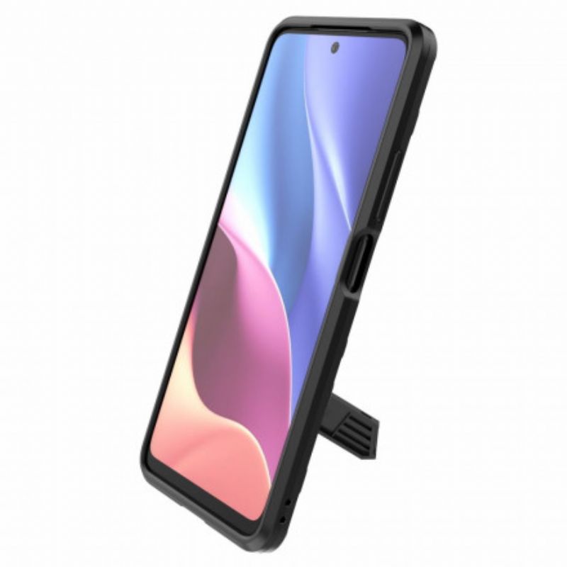 Cover Xiaomi Mi 11i 5G / Poco F3 Håndfrit To-positions Aftageligt Stativ