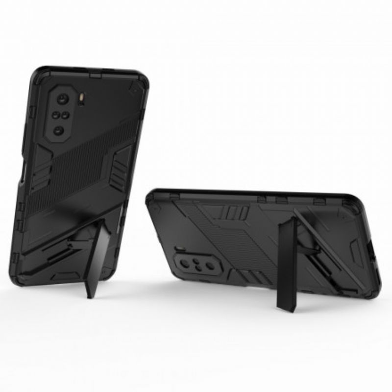 Cover Xiaomi Mi 11i 5G / Poco F3 Håndfrit To-positions Aftageligt Stativ