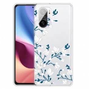 Cover Xiaomi Mi 11i 5G / Poco F3 Hvide Blomster