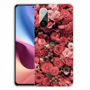 Cover Xiaomi Mi 11i 5G / Poco F3 Intense Blomster