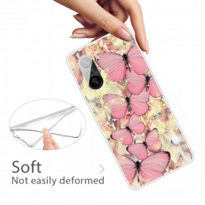 Cover Xiaomi Mi 11i 5G / Poco F3 Kongelige Sommerfugle