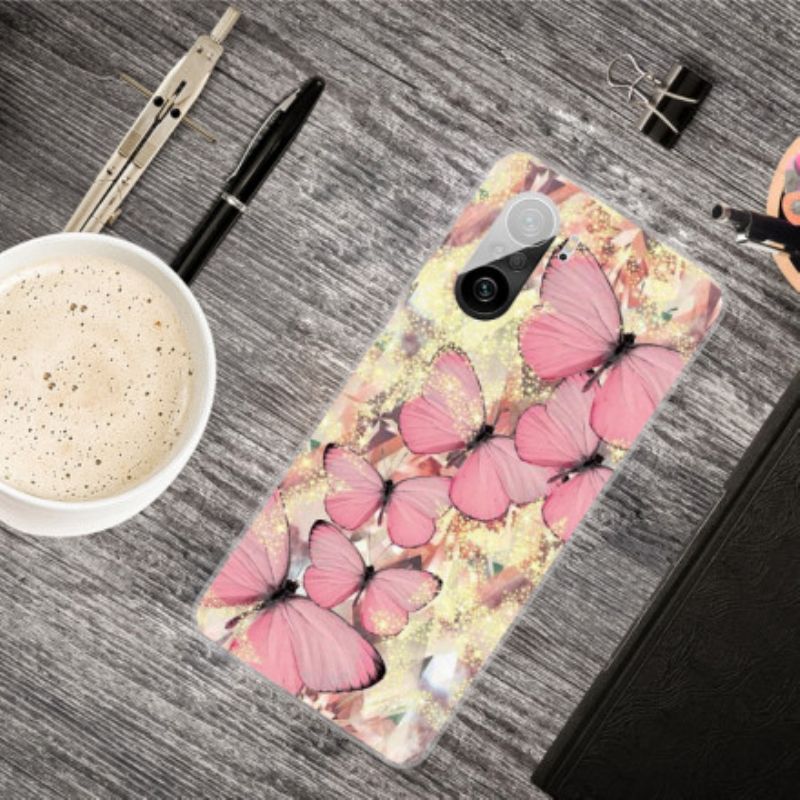 Cover Xiaomi Mi 11i 5G / Poco F3 Kongelige Sommerfugle