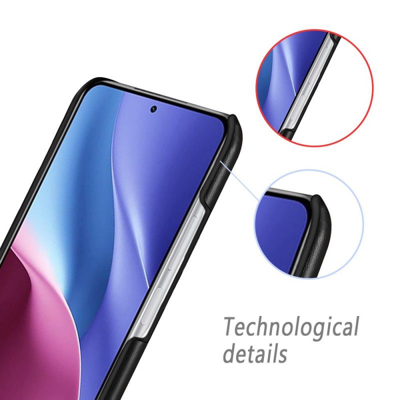 Cover Xiaomi Mi 11i 5G / Poco F3 Ksq Lædereffekt