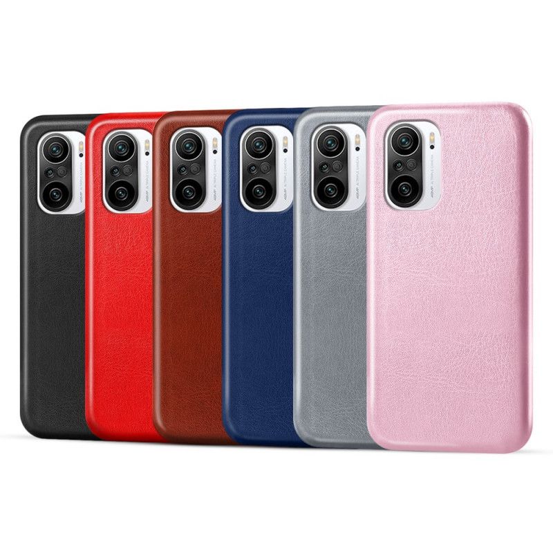 Cover Xiaomi Mi 11i 5G / Poco F3 Ksq Lædereffekt