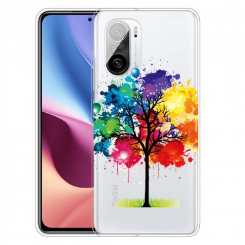 Cover Xiaomi Mi 11i 5G / Poco F3 Transparent Akvareltræ