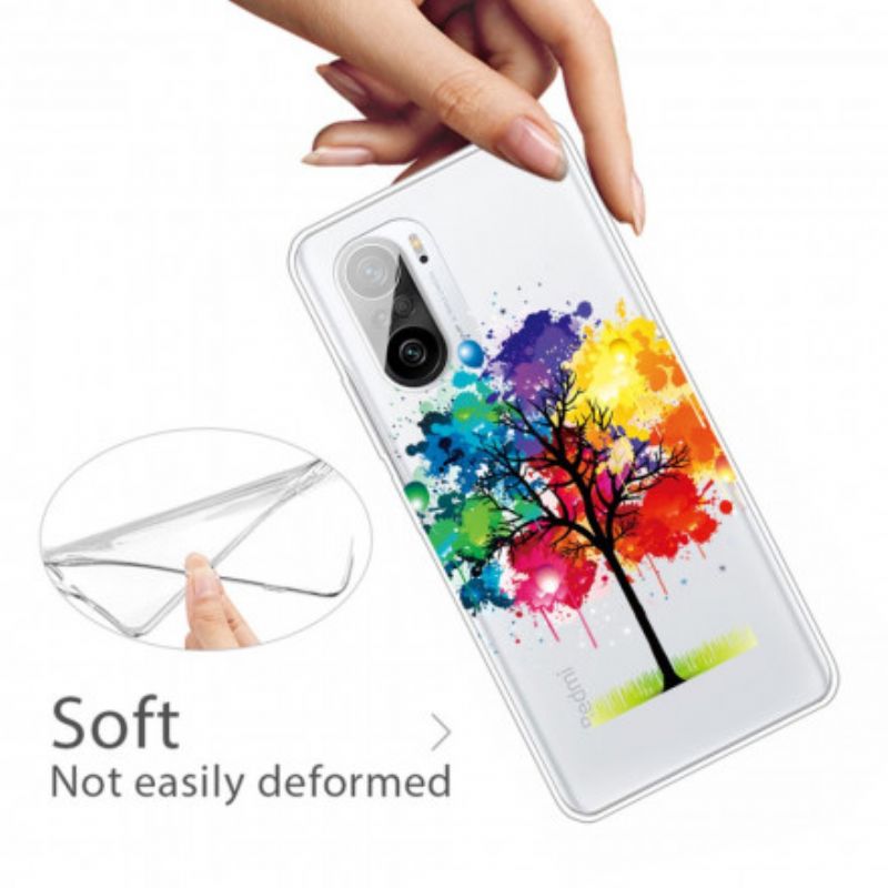 Cover Xiaomi Mi 11i 5G / Poco F3 Transparent Akvareltræ