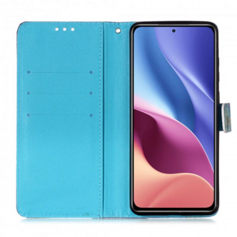 Flip Cover Xiaomi Mi 11i 5G / Poco F3 Akvarel Drømmefanger