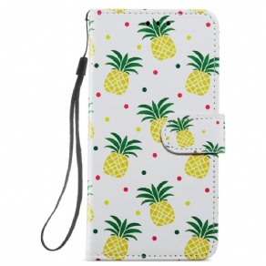 Flip Cover Xiaomi Mi 11i 5G / Poco F3 Flere Ananas