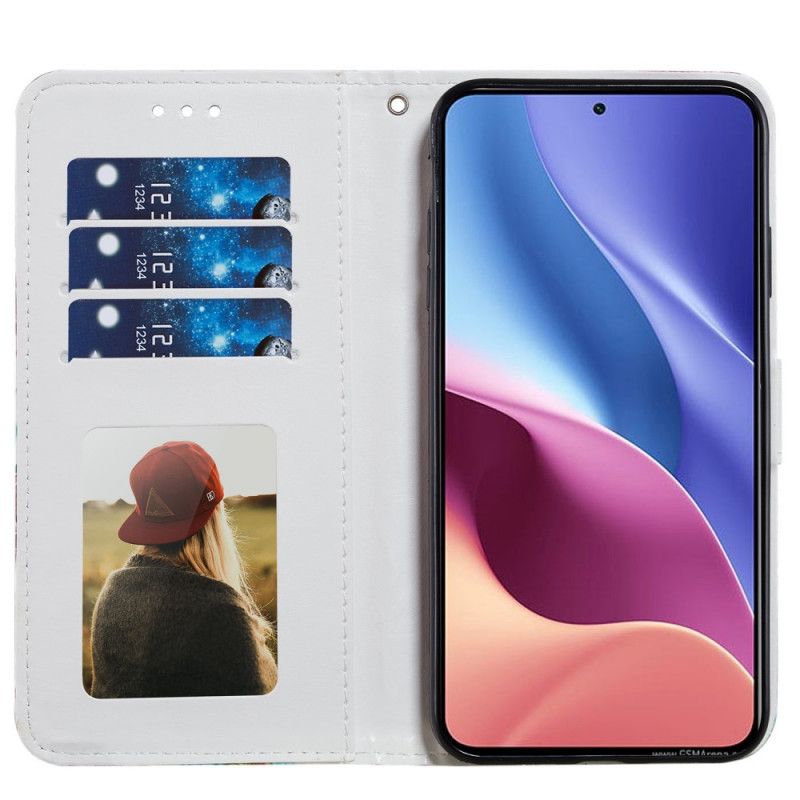 Flip Cover Xiaomi Mi 11i 5G / Poco F3 Flyvende Sommerfugle