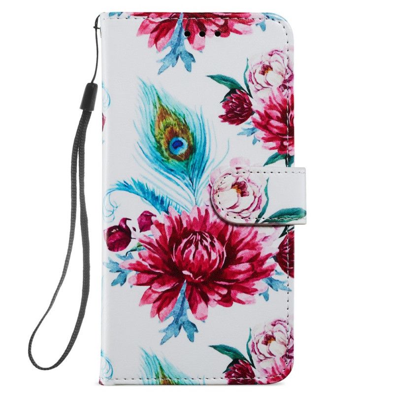 Flip Cover Xiaomi Mi 11i 5G / Poco F3 Intense Blomster