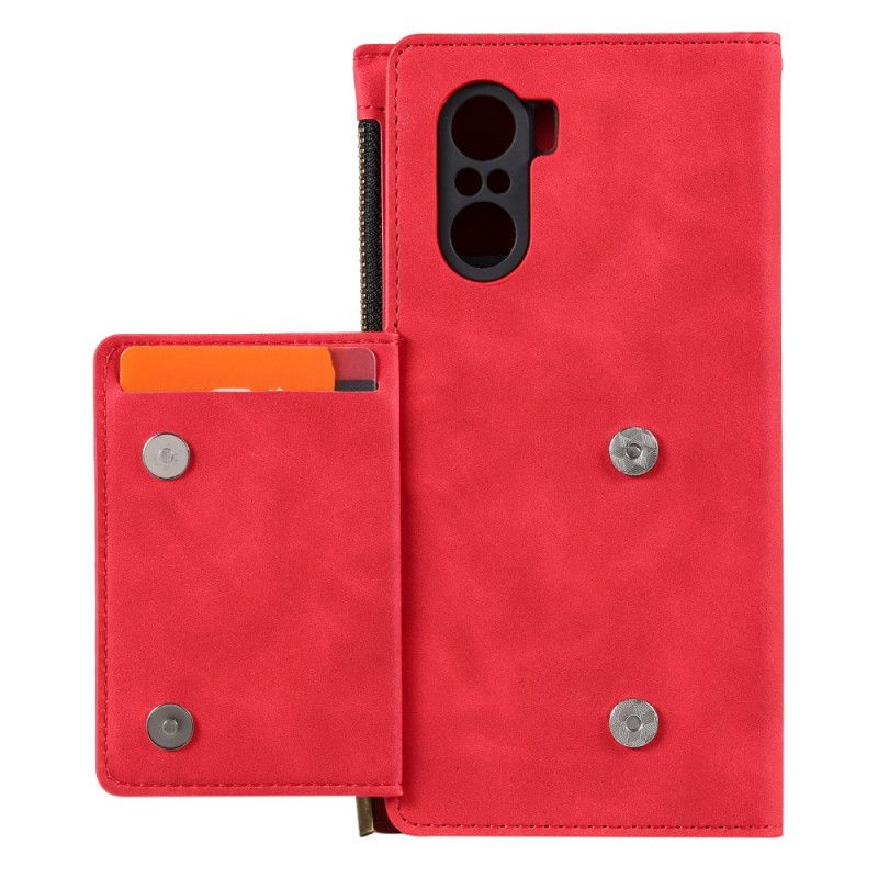 Flip Cover Xiaomi Mi 11i 5G / Poco F3 Kortholdersupport