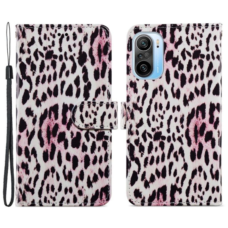 Flip Cover Xiaomi Mi 11i 5G / Poco F3 Leopardprint