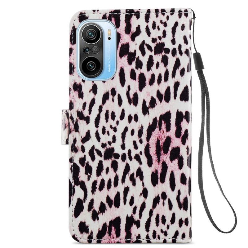 Flip Cover Xiaomi Mi 11i 5G / Poco F3 Leopardprint