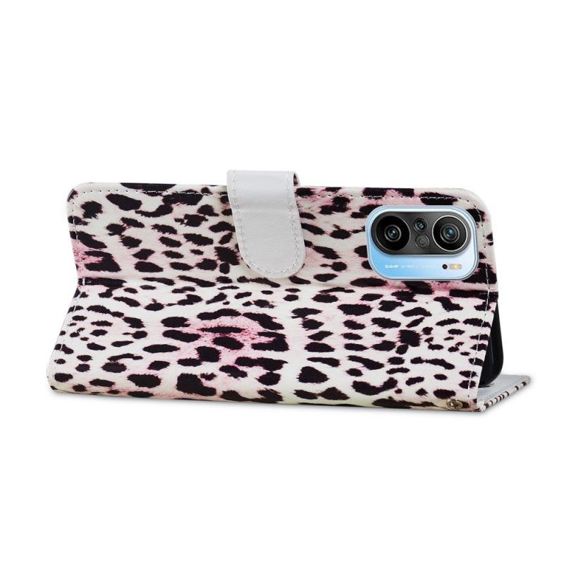 Flip Cover Xiaomi Mi 11i 5G / Poco F3 Leopardprint