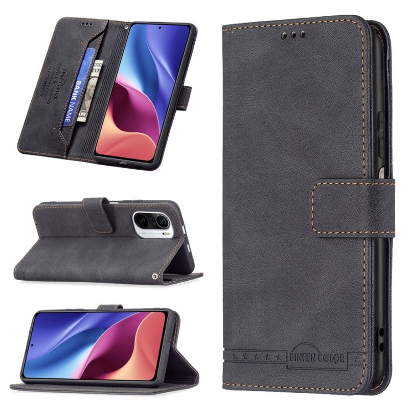 Flip Cover Xiaomi Mi 11i 5G / Poco F3 Rfid Binfen Farve